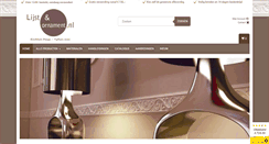 Desktop Screenshot of lijstenornament.nl